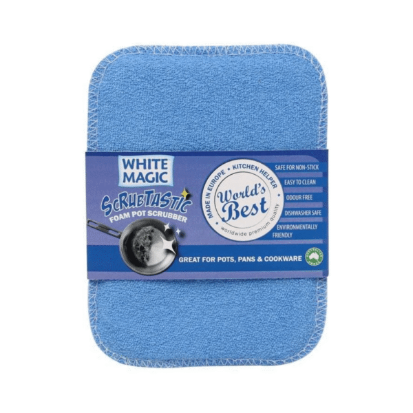 White Magic Scrubtastic Foam Pot Scrubber