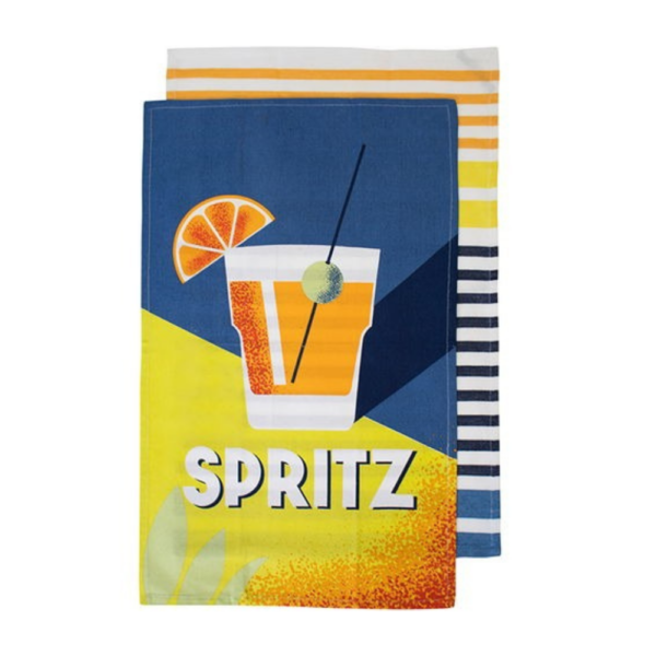 Ladelle Zest Cocktail Spritz Tea Towel 2 Pack